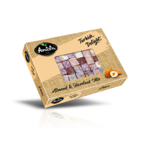 Anatolia Turkish Delight Amandel & Hazelnoot 250gr