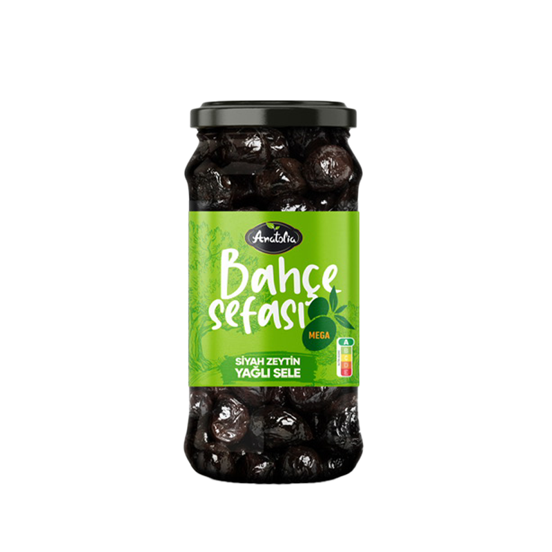 Siyah Sele Zeytin - Zwarte olijven - Mega